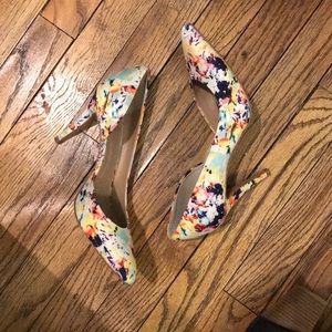 Floral heels